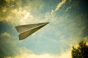 paper airplane